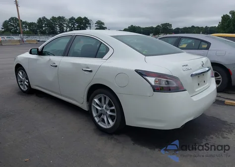 2014 Nissan Maxima 3.5 S из США, поврежденный, VIN 1N4AA5AP2EC438699